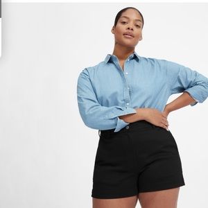 Everlane Black Jean Shorts